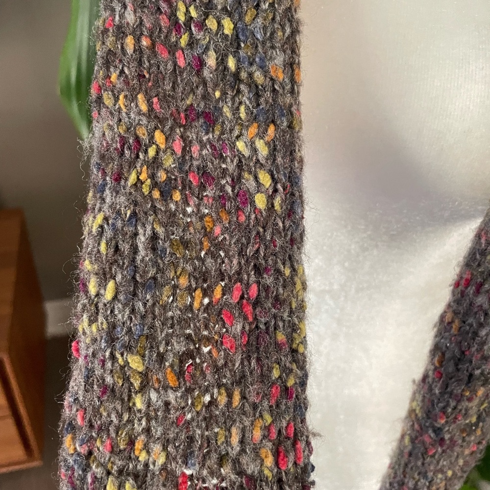 April Cornell Multicolor Knit Scarf
